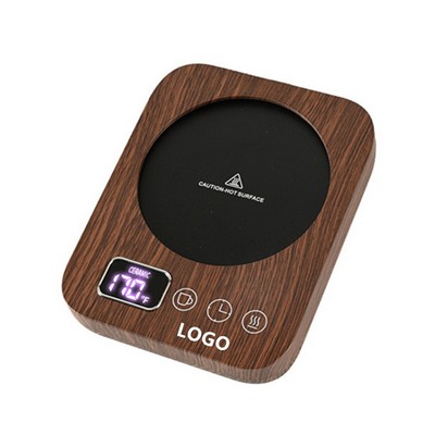 Wood Grain Coffee Cup Warmer Hot.