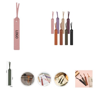 Leather Tassel Bookmark