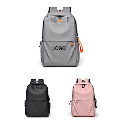 Solid-Color Lightweight Backpack