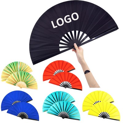 Large Folding Hand Fans