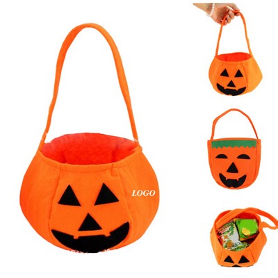 Halloween Party Non Woven Pumpkin Bags