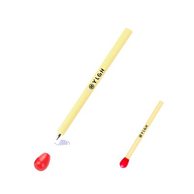 Match Shaped Ballpoint Pen