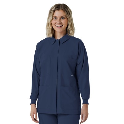 Wink - Renew - Women's Four-Pocket Scrub Shirt Jacket