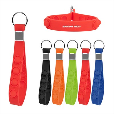 Pop Bubble Stress Relief Keychain