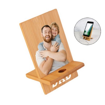 Bamboo Phone Holder DIY Photo