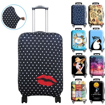 Full Color Luggage Cover Suitcase Protector Fits 18-32 Inch
