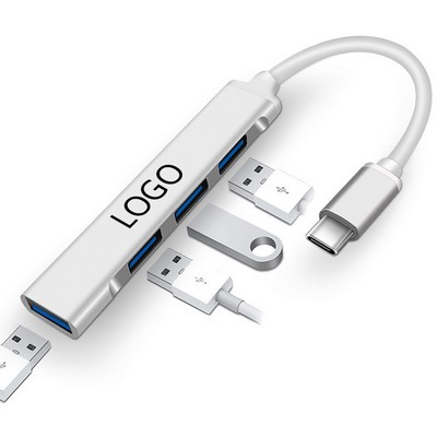 4-In-1 USB-C Hub