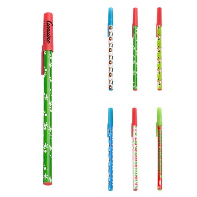 Festive Holiday Gel Ink Pen