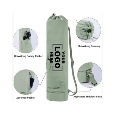 Sports Yoga Mat Bag with Water Bottle Pocket