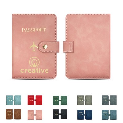 Passport Cover Made From PU Leather
