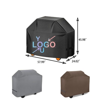 58" 420D Dual Layer Fabric BBQ Grill Shield