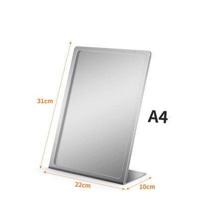 Stainless Steel A4 Table Stand