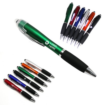 Led Stylus Ballpoint Pen Promotional Pen