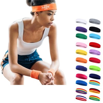 Elastic Sports Sweatband