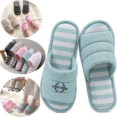Men's/Women's Memory Foam Slip-On House Slippers