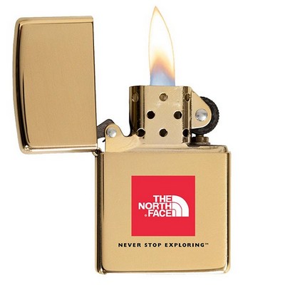 Zippo® Brass High Polished Windproof Lighter