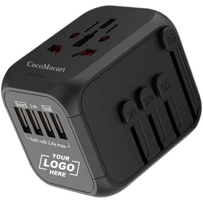 Smart Travel Plug Adapter