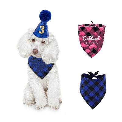 Pet Hat & Bandana Set