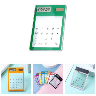 Slim Clear Solar Calculator