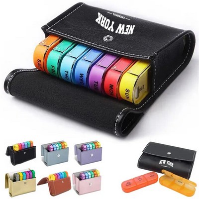 7-Day Pill Organizer with Travel Case