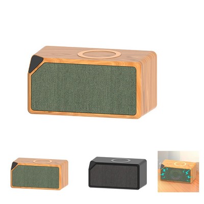 2 in1 Speaker with Wireless Charger