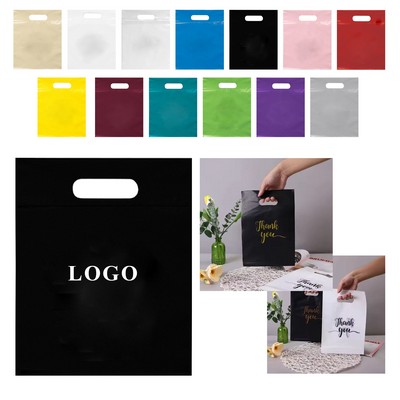 Custom-Made Die-Cut Plastic Bag