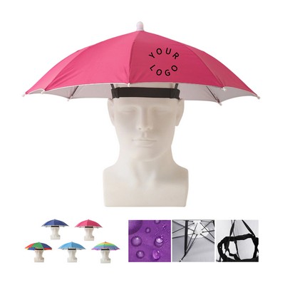 Waterproof Cloth Fishing Umbrella Hat Hands Free Outdoor Wear
