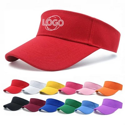 Cotton Sun Visor Hat