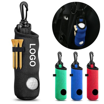 Portable Golf Ball Holder with Clip