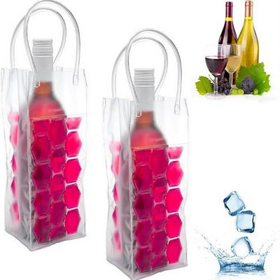 Gel Wine Bottle Chill Cooler Ice Bag