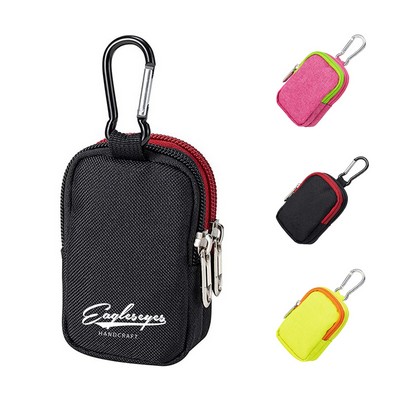 Golf Pouch with Double Compartment