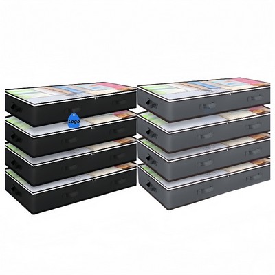 Foldable Nonwoven Storage Box for Under Bed or Closet