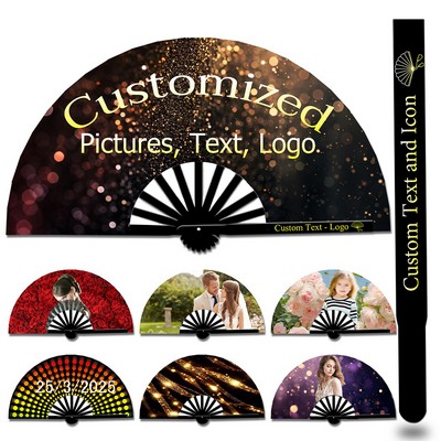 Personalized Fan for Line Dancing Custom Boots on The Ground