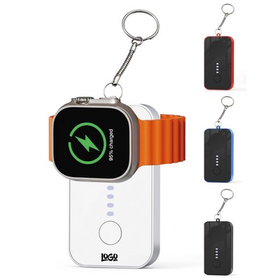 Mini Magnetic Wireless Watch Power Bank