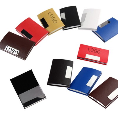 Business Portable Stainless Steel Business Card Case