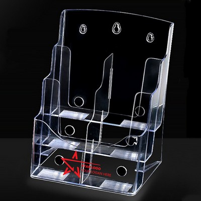 3 Tier Acrylic Brochure Holder
