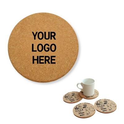 Cork Coaster - Circle