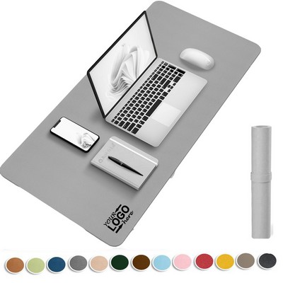 Elegant Leather Desk Cover