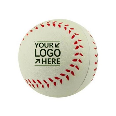 2.5" Diameter PU Promotional Baseball Stress