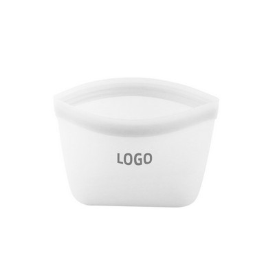 Clear Matte PEVA Food Storage Bags for Snacks and Freezing