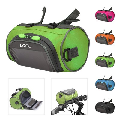 Bike Front Tube Waterproof Touch Screen Bag