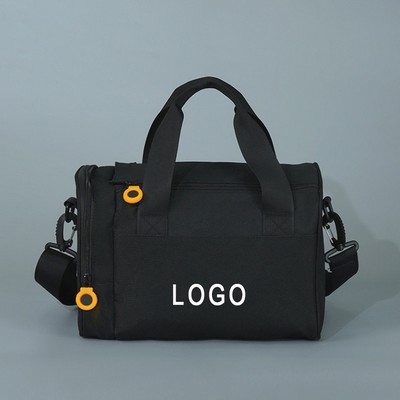Rectangular Oxford Cloth Sports Duffel Bag