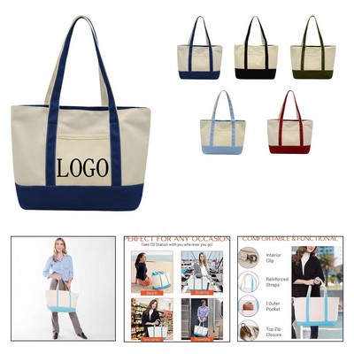 Custom Cotton Canvas Bag for Shopper