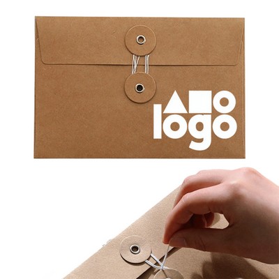 Tie Kraft Envelope for Versatile Use
