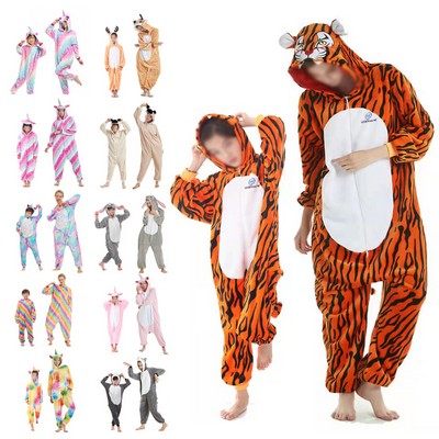 Adult Cartoon Animal Christmas Halloween Cosplay Onepiece Costume