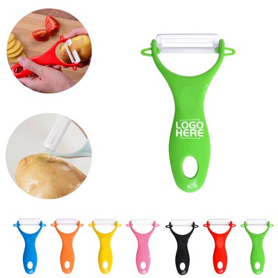 Rust Resistant Ceramic Fruit and Vegetable Kitchen Peeler