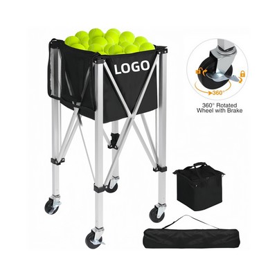 Portable Aluminum Alloy Folding Ball Cart