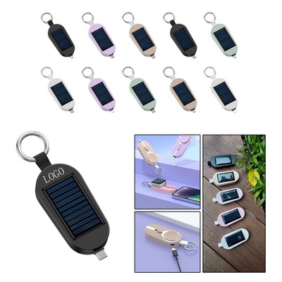 Solar Mini 2-in-1 Keychain Power Bank