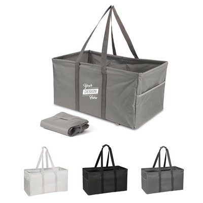 Collapsible Utility Trunk Organizer Tote Bag