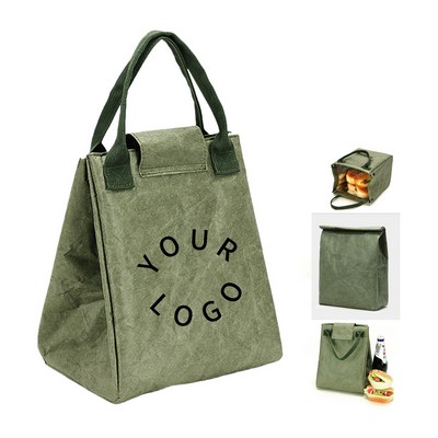 Tyvek-Style Insulated Lunch Tote With Foil Liner